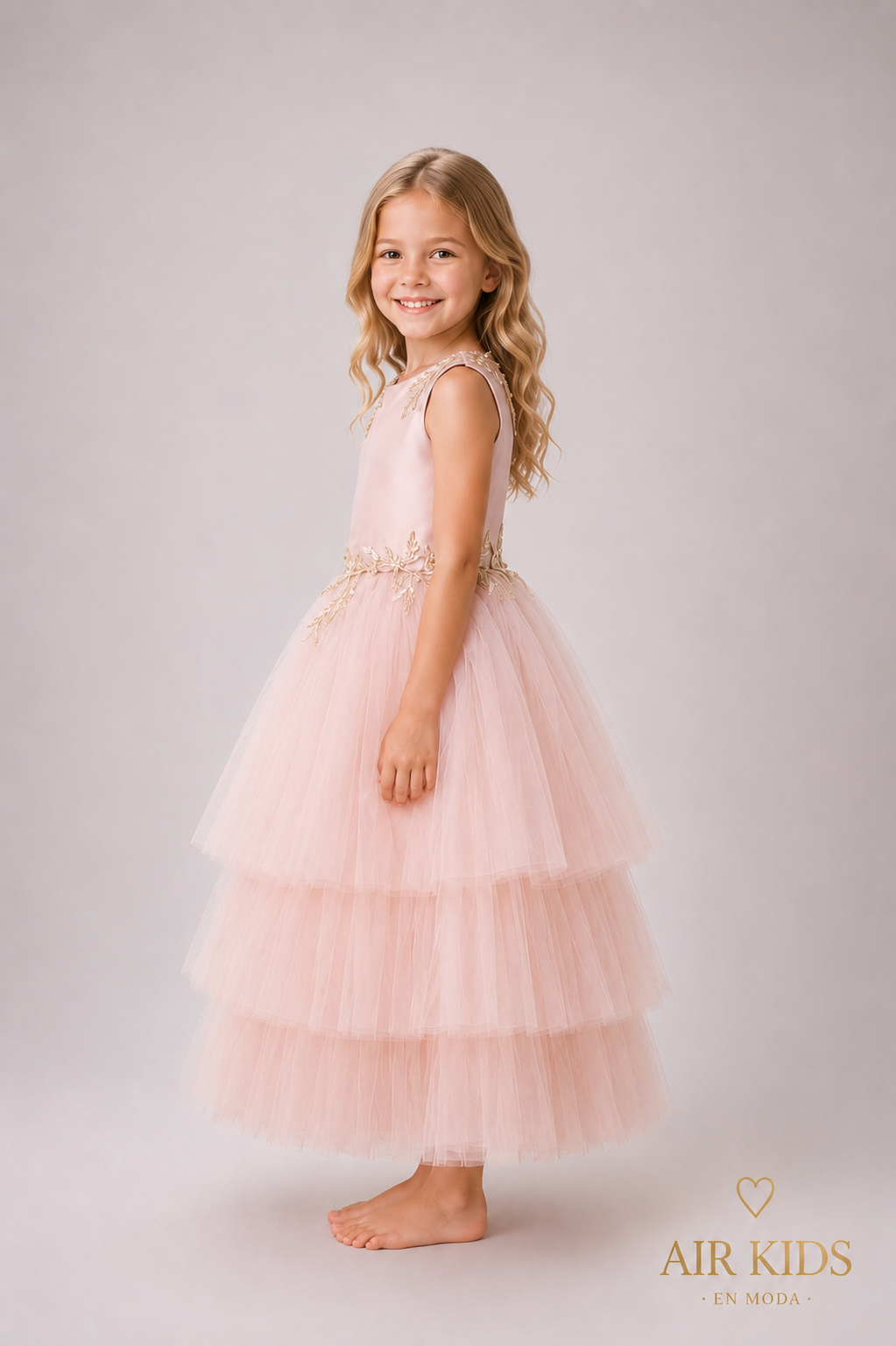 Vestido de Fiesta para Niña 24-509