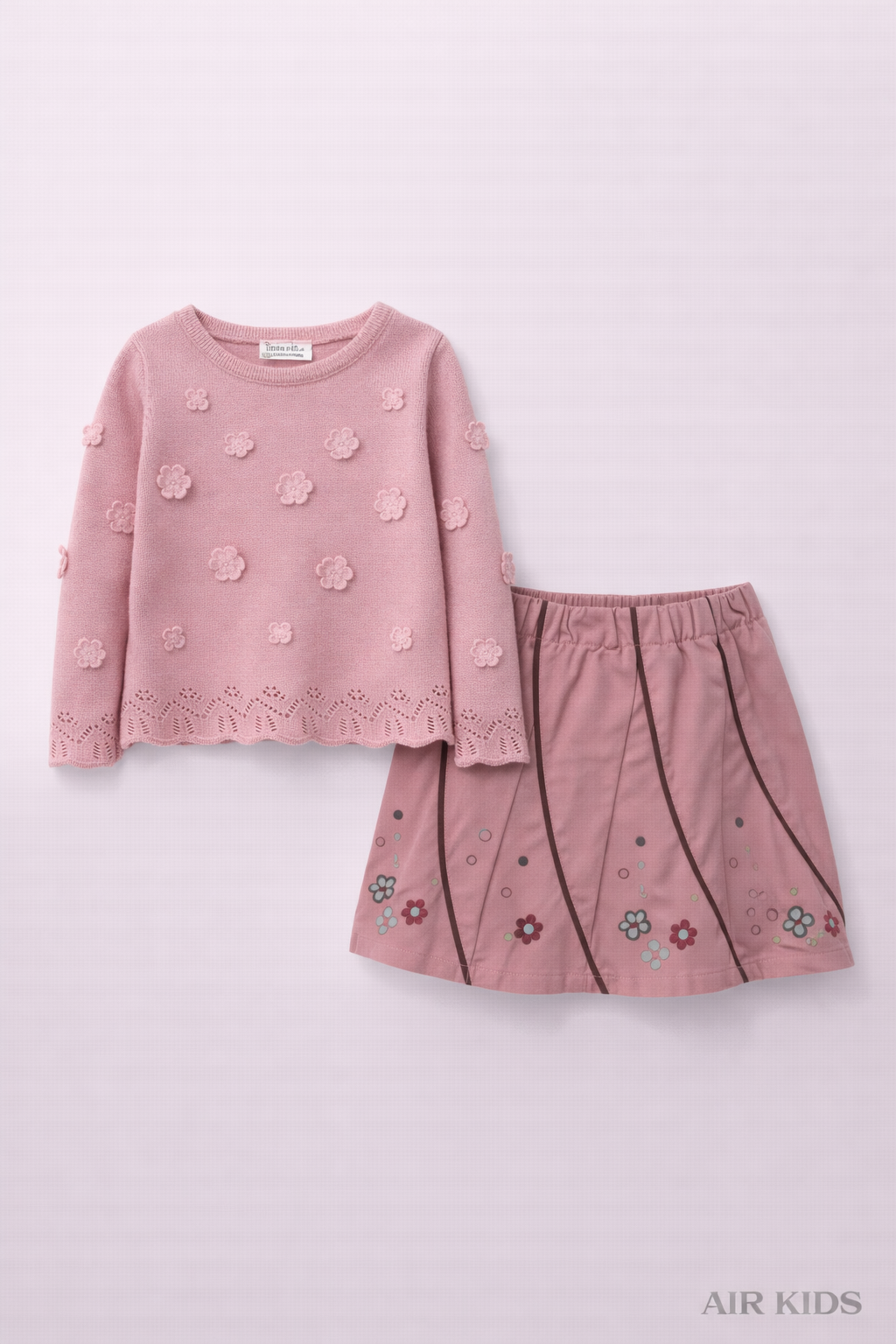 Conjunto para Niña Puebla Deuxpardeux KS143 Talla 6 Años