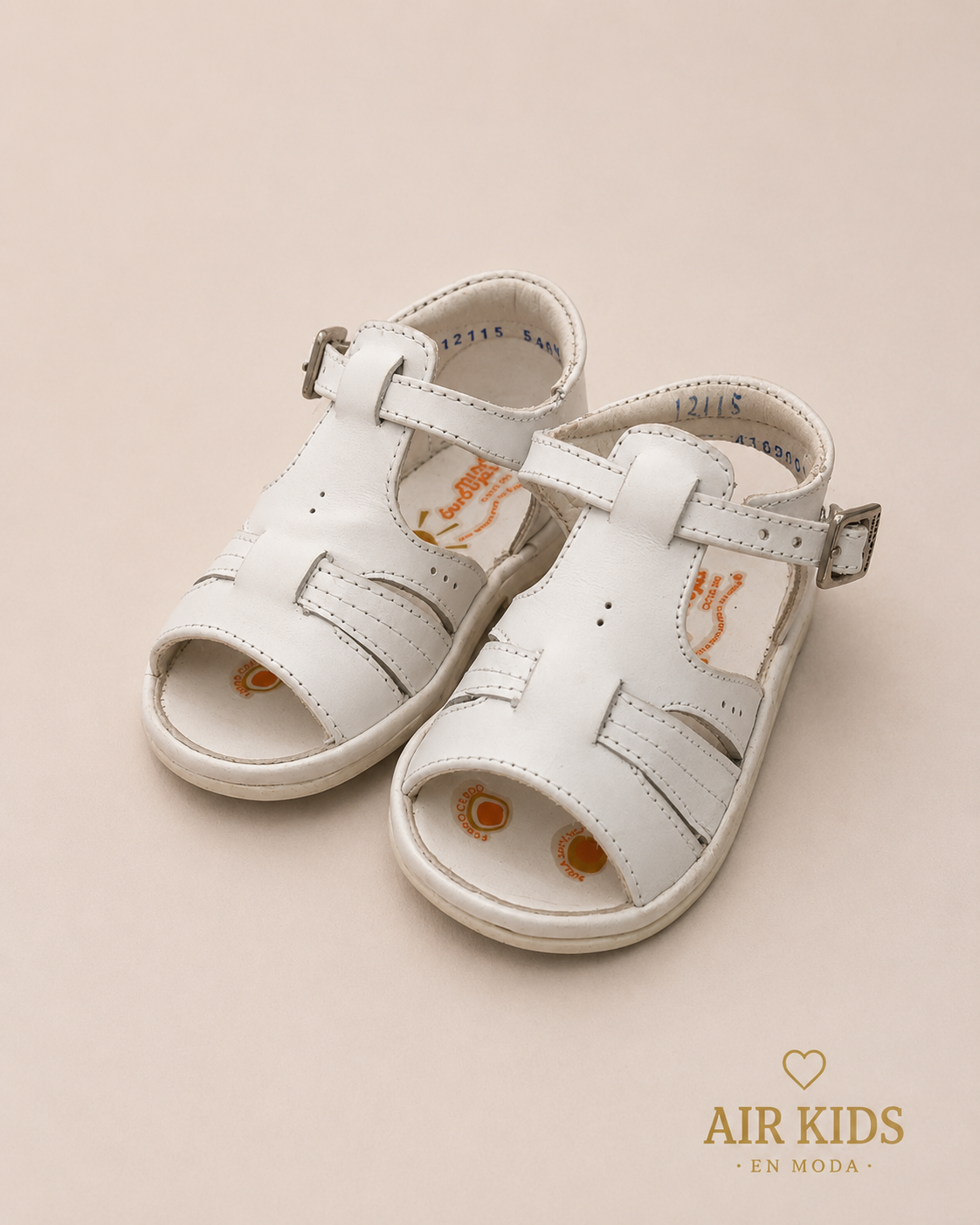 Zapato para Ceremonia para Niña Puebla MiniBurbujas 12115 Talla 12.5