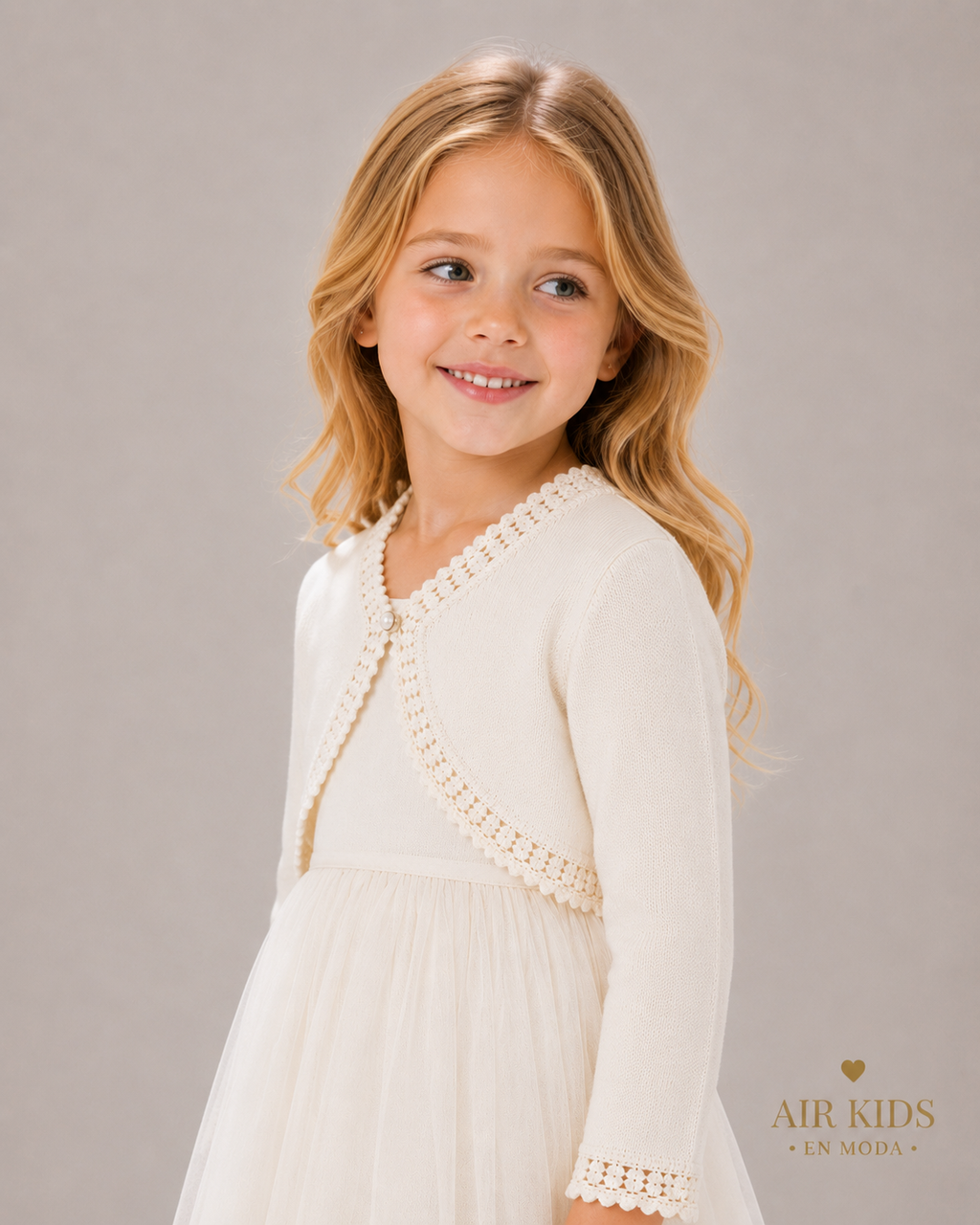 Torera de Ceremonia para Niña Foque 1249-22 Talla 6 Años
