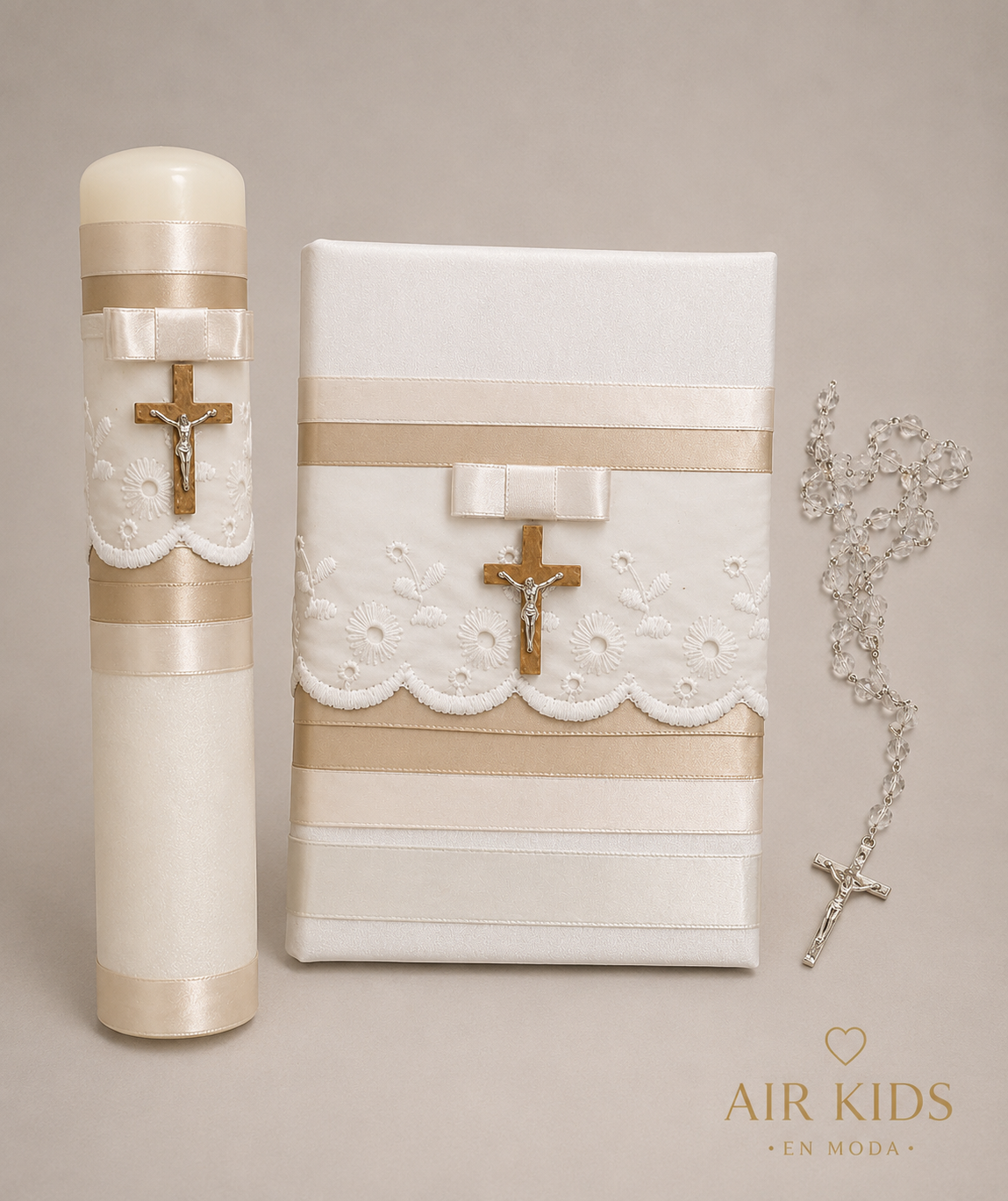 Kit de Primera Comunión Lili para Niña con Biblia 00237