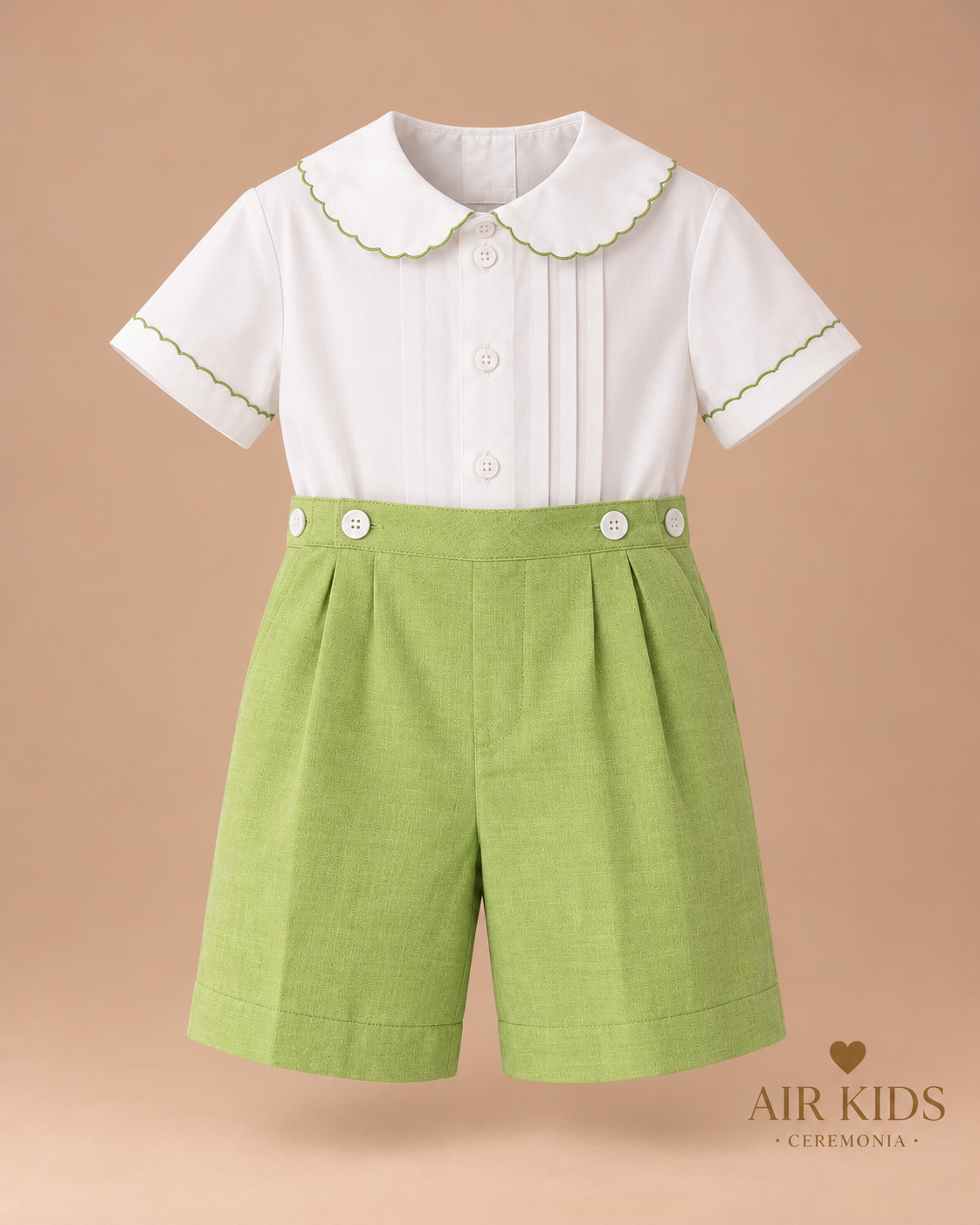 Traje para Bautizo Niño Pamela Mestre 24120 Talla 24 Meses