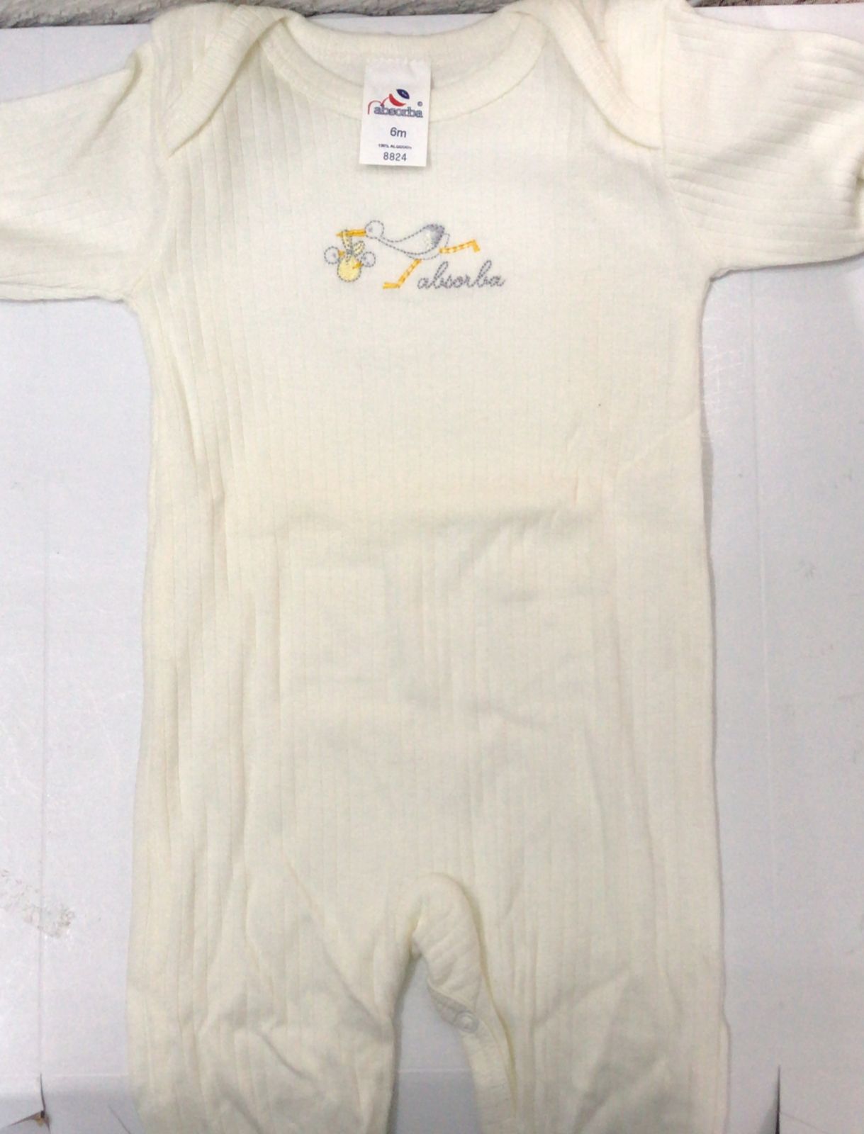 Body Largo Unisex Absorba 8824 Talla 12 Meses