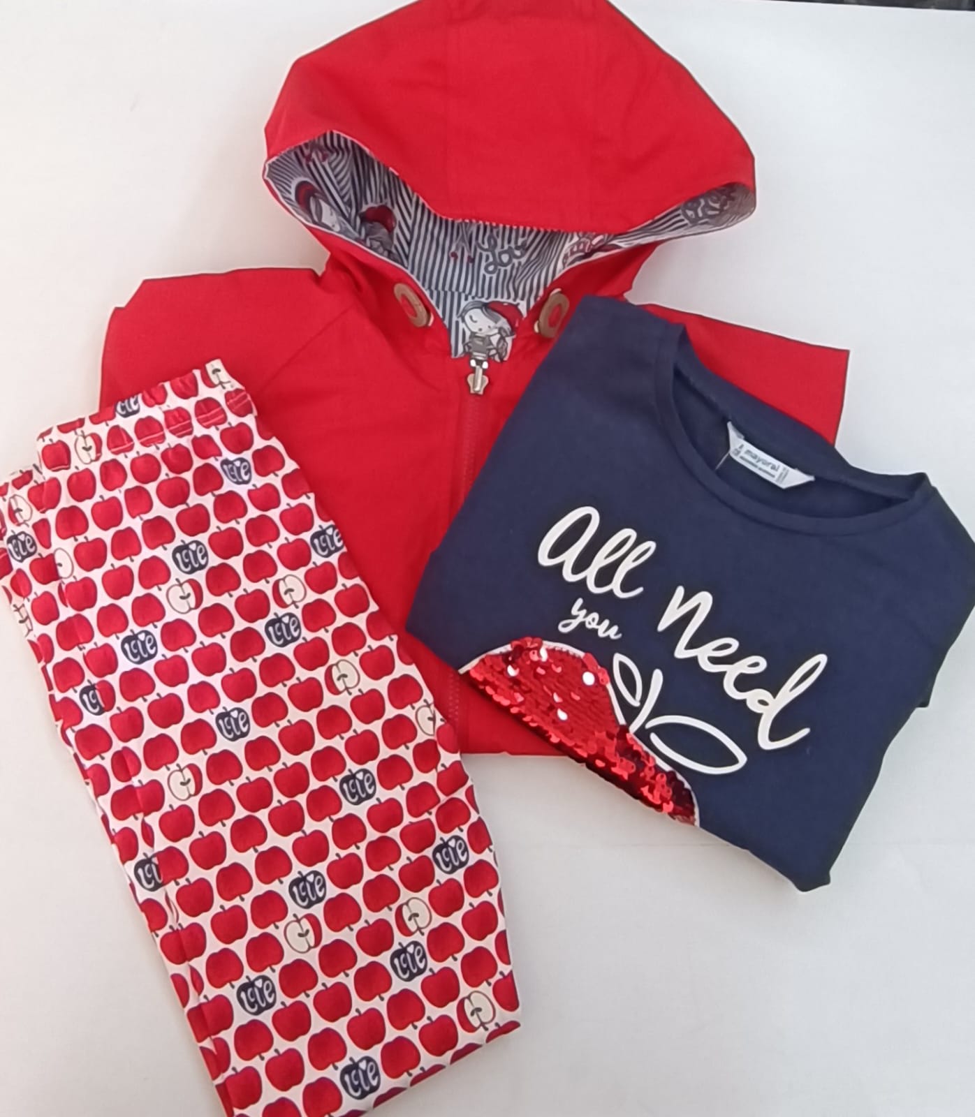 Conjunto de 3pza para Niña Puebla