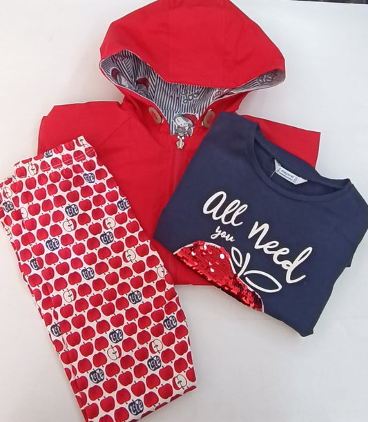 Conjunto de 3pza para Niña Puebla