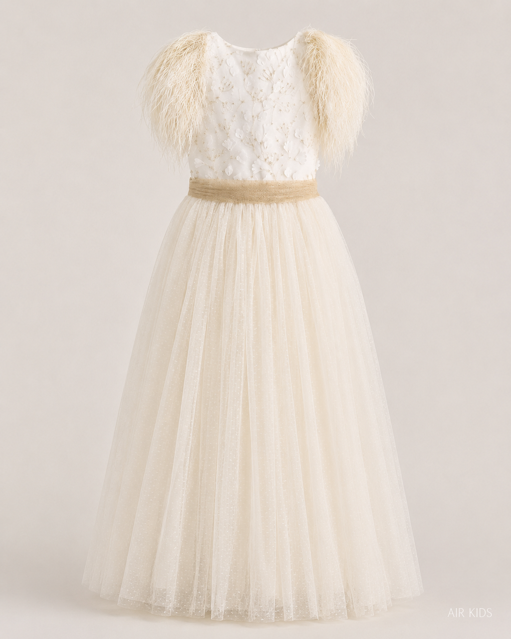 Vestido de fiesta para niña con corona 25-503 Talla 16 años