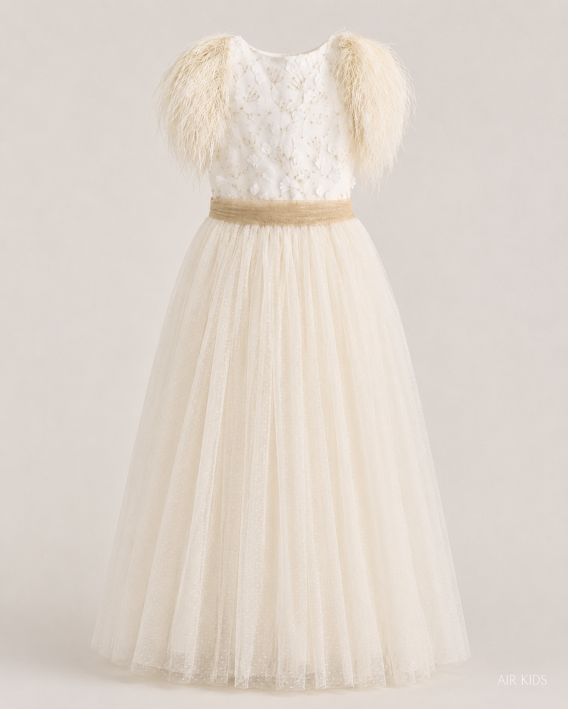 Vestido de fiesta para niña con corona 25-503 Talla 16 años