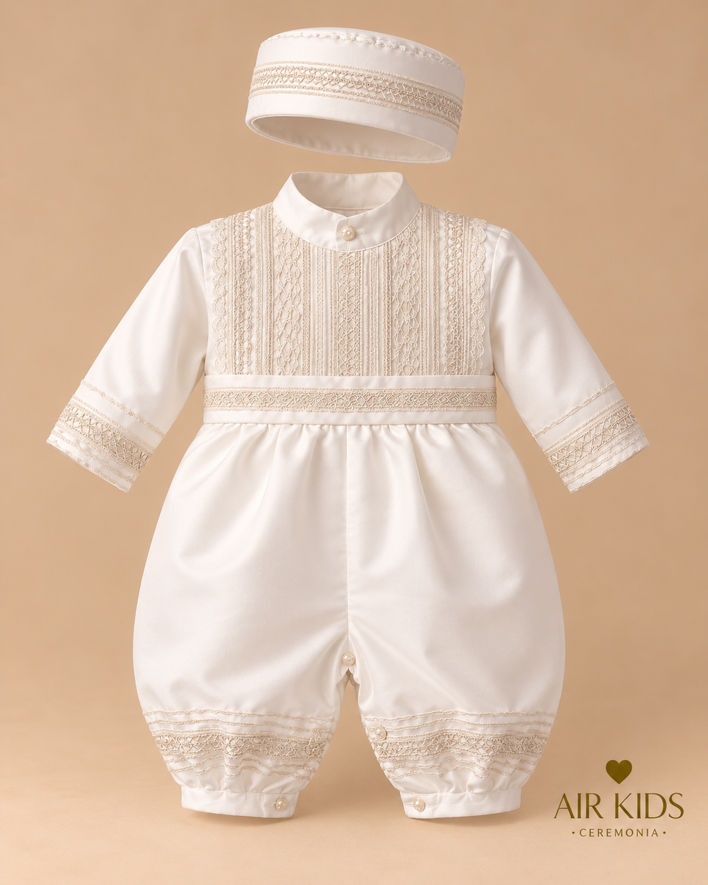 Traje de Bautizo Niño Didi 6575-12
