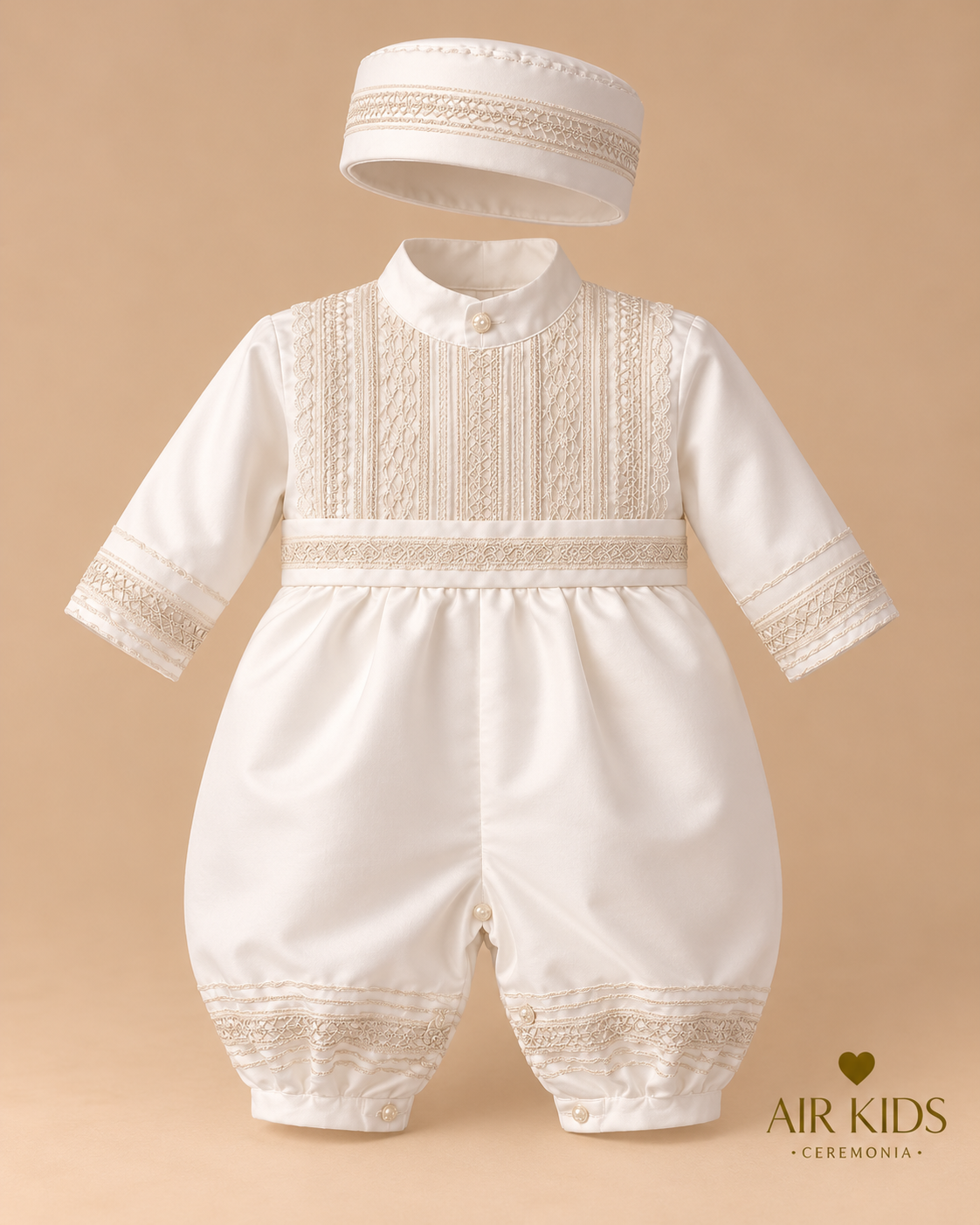 Traje de Bautizo Niño Didi 6575-12