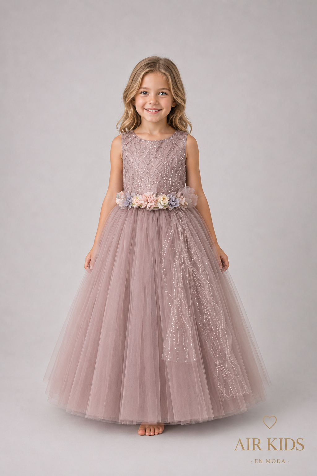 Vestido de Fiesta para Niña 24-524