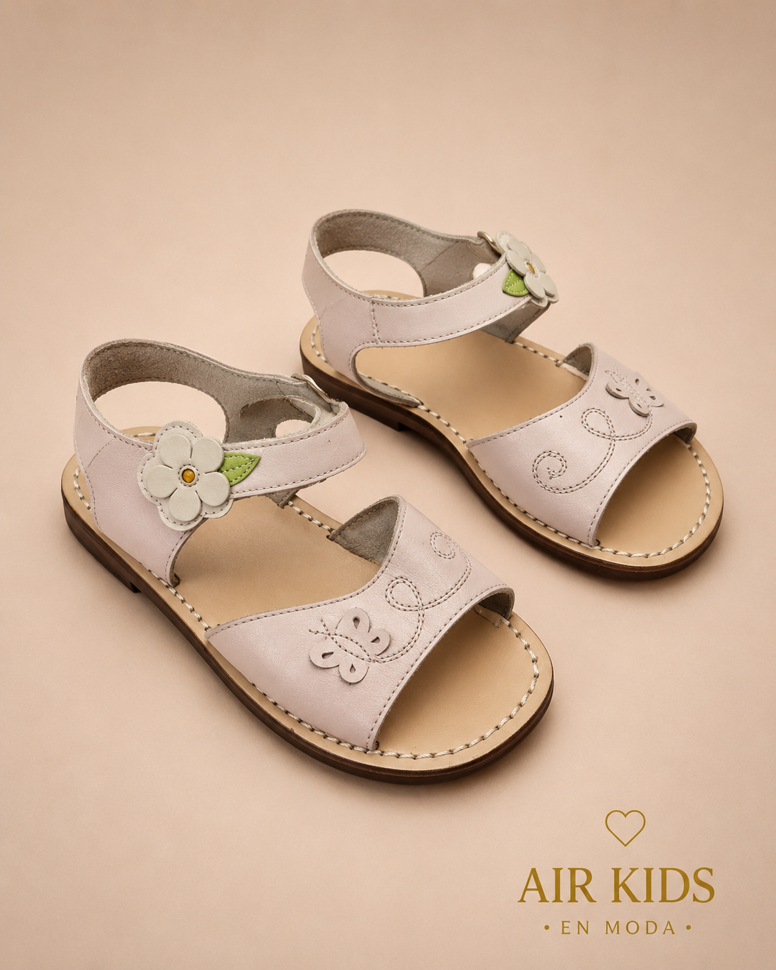 Huaraches Casuales para Niña Kinder 7212 Talla 18