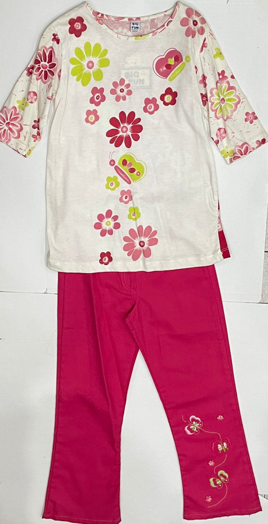 Conjunto de 2pza para Niña Puebla