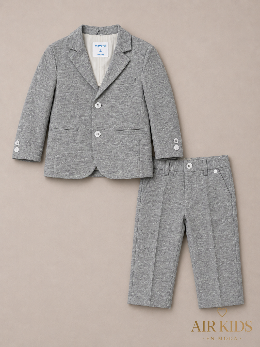 Traje de 2pza para Niño Mayoral 1470-51 Talla 4 Años