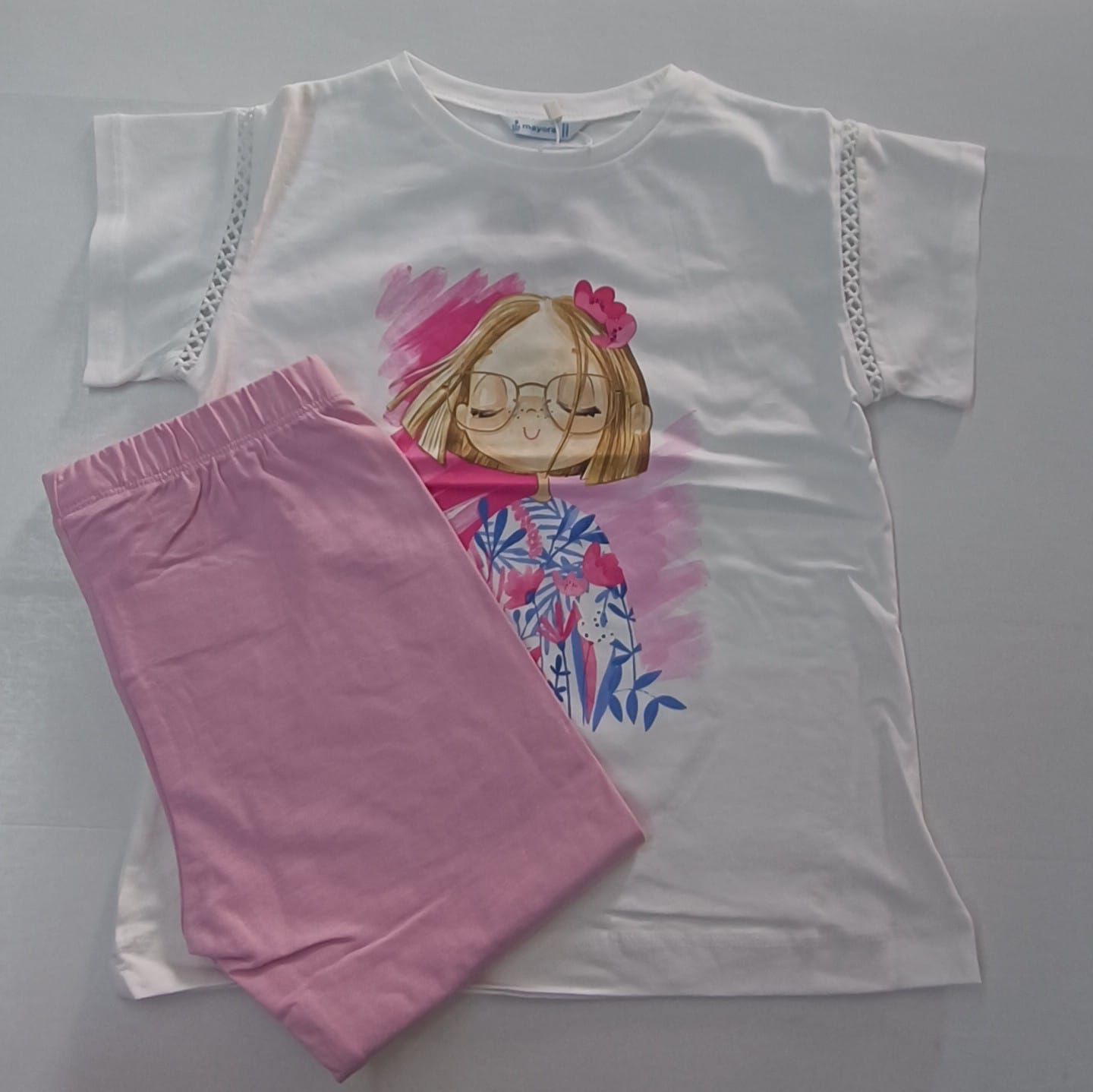 Conjunto de 2pza para Niña Puebla