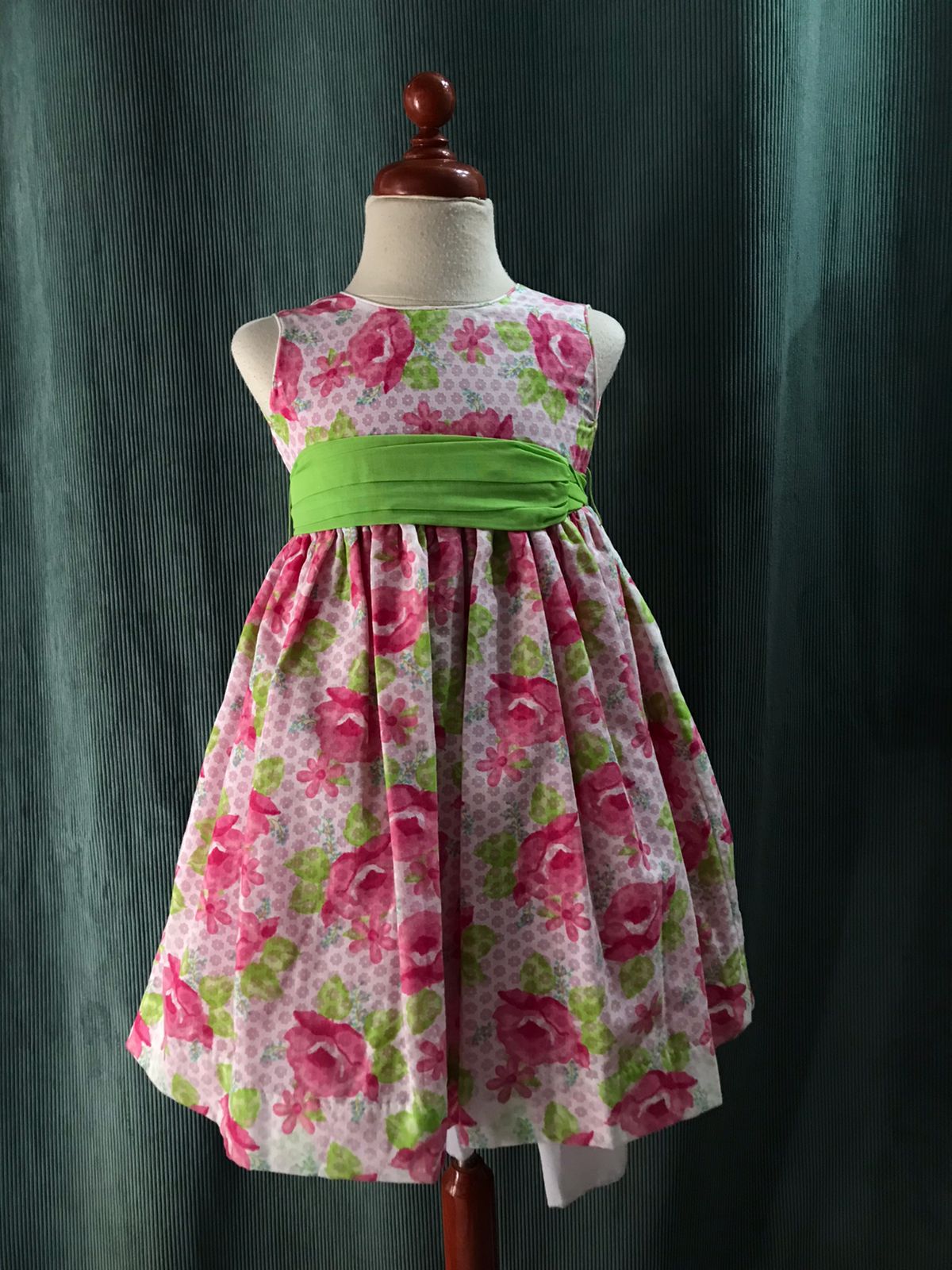 Vestido para Niña Ozi 9696 Talla 2 Años