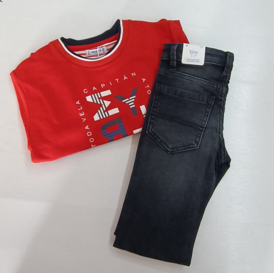 Conjunto de 2pz para Niño Mayoral 3401-86 Talla 3 Años