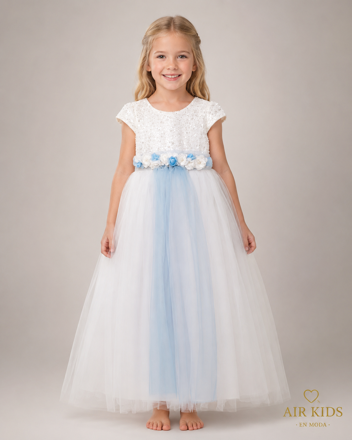 Vestido de ceremonia para niña 