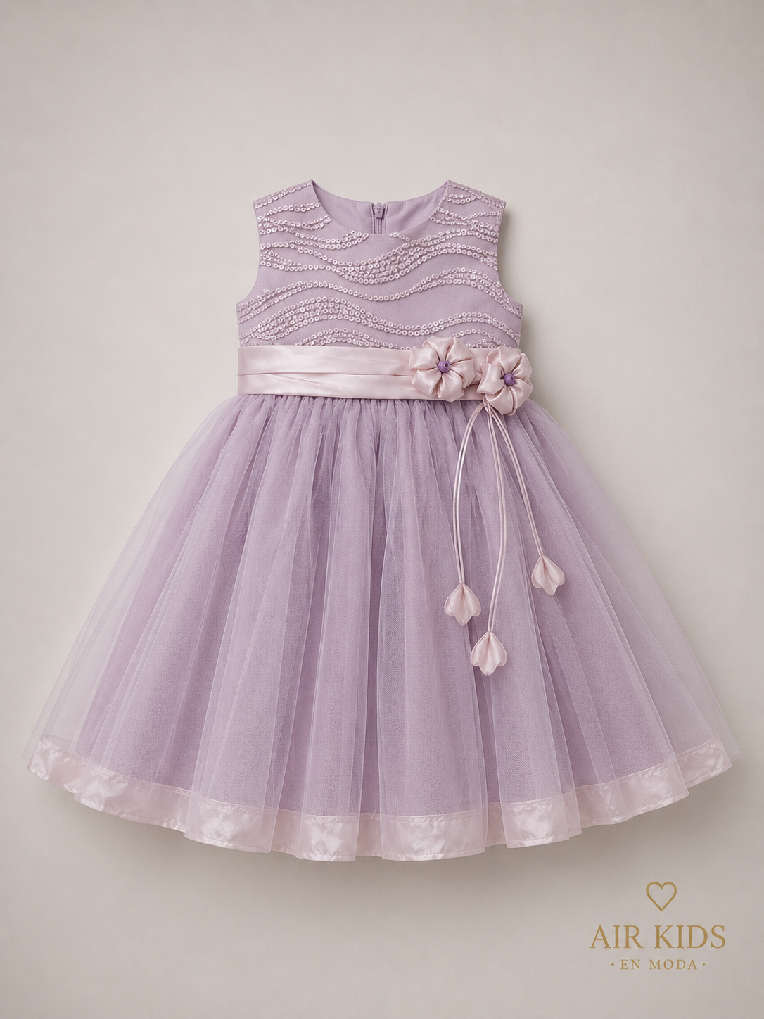 Vestido de Fiesta para Niñas 18-107 Talla 2 Años