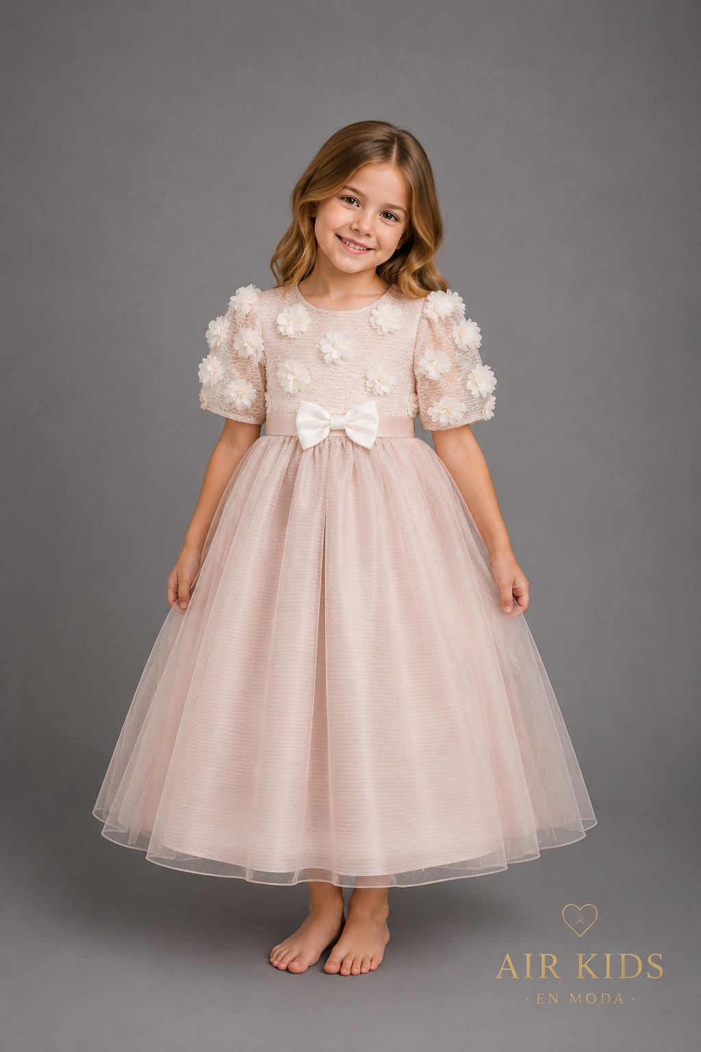 Vestido de Fiesta para Niñas 19-511 Talla 6