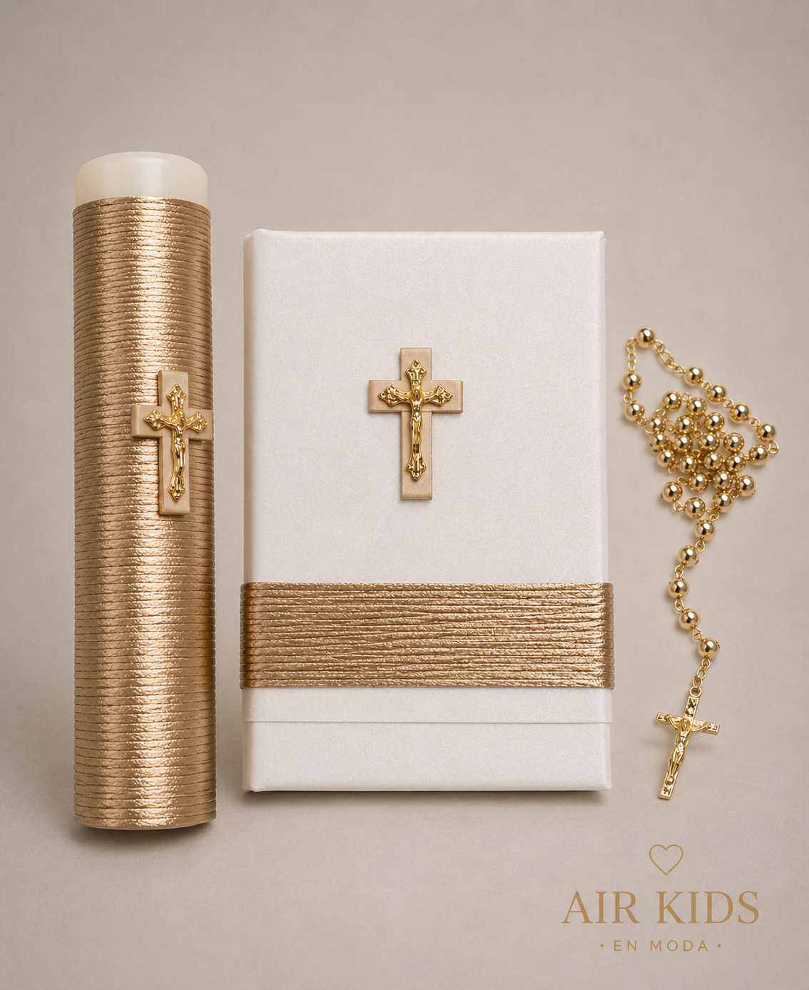 Kit de primera comunión Lili para Niño con Biblia 00236