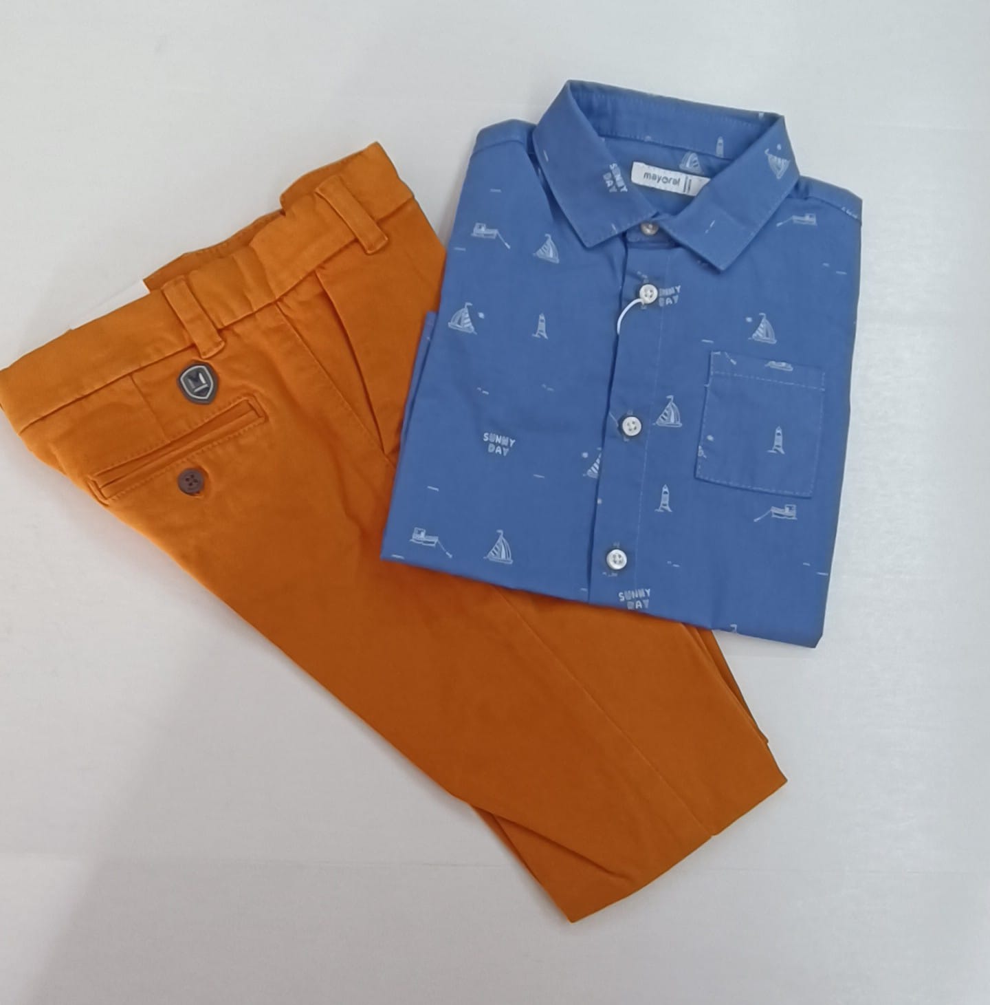 Conjunto de 2pza para Niño Puebla