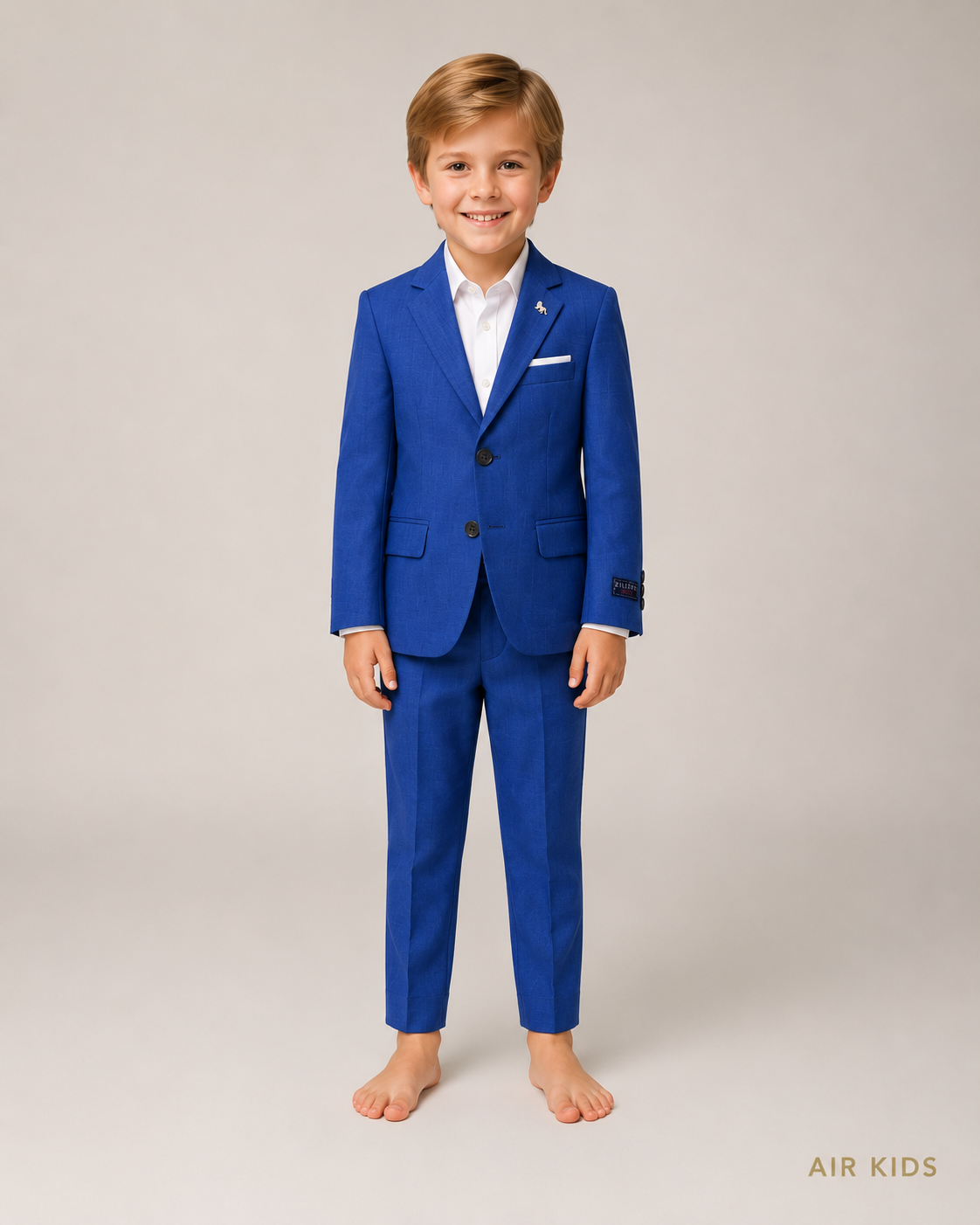 Traje para niño 2 pza Zilerys Azul 222410