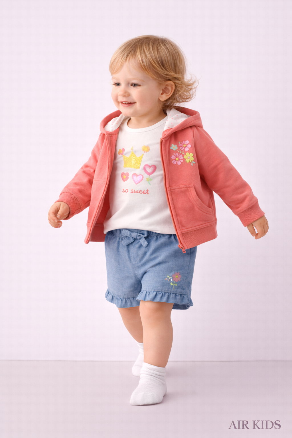 Conjunto de 3pza para Niña Mayoral 1066-12 Talla 1 Año