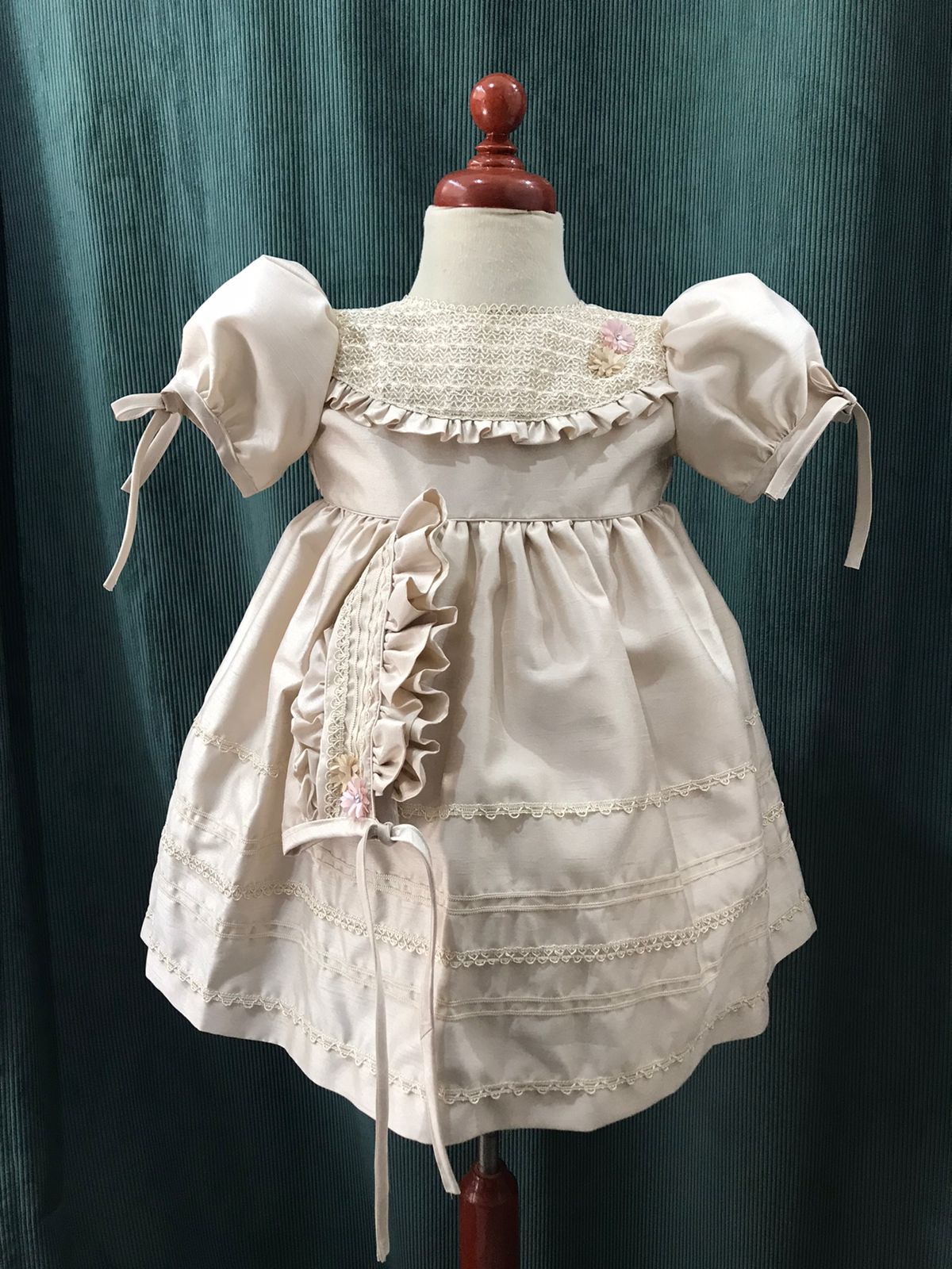 Vestido de Niña para Fiesta Didi 8323 Talla 18 Meses
