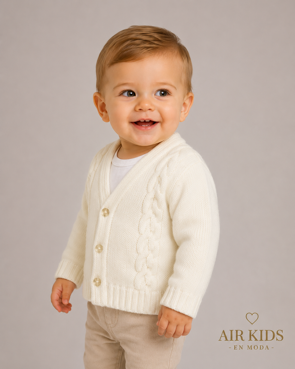 sueter de ceremonia para Niño Foque 1335-40 Talla 12 Meses