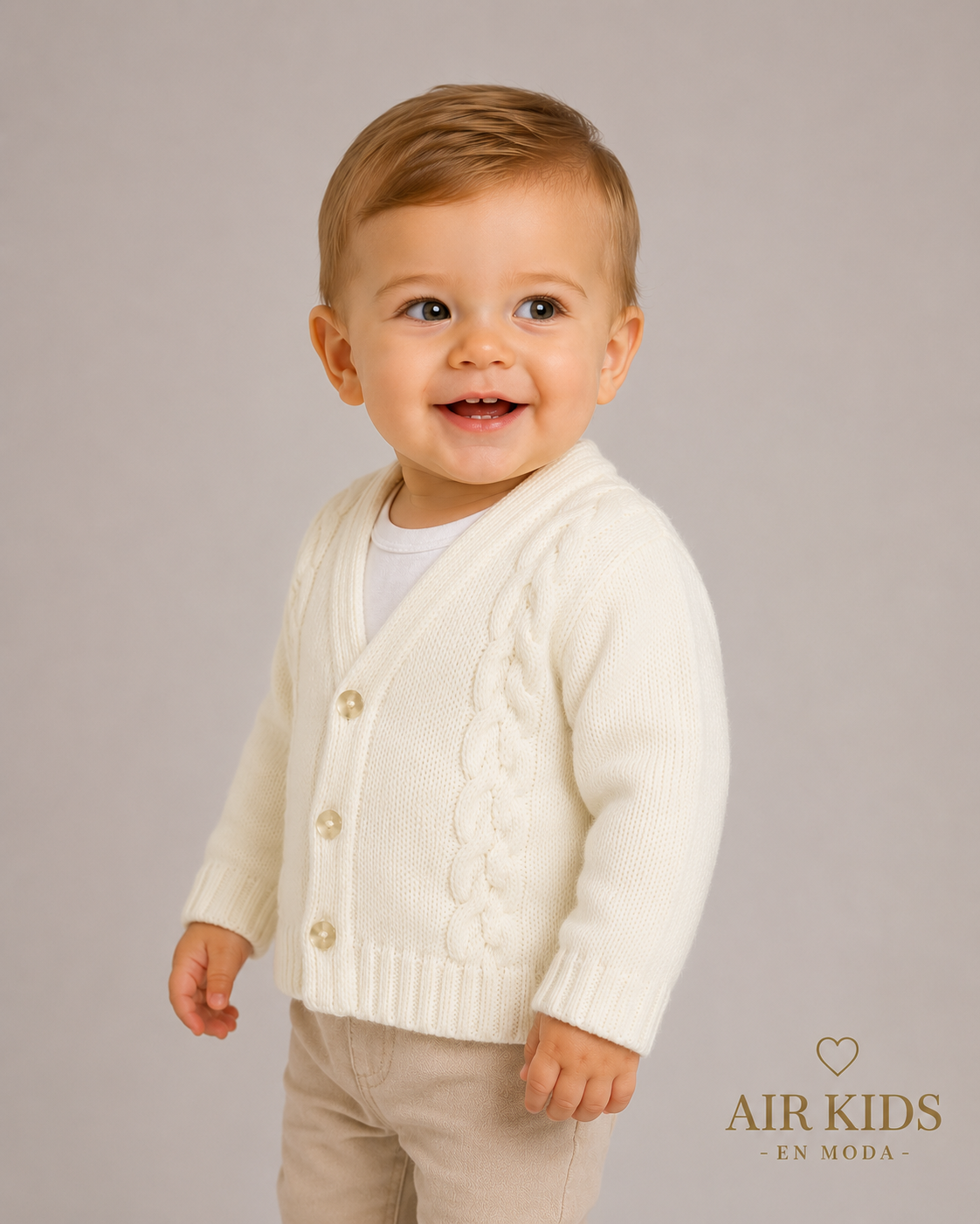 sueter de ceremonia para Niño Foque 1335-40 Talla 12 Meses