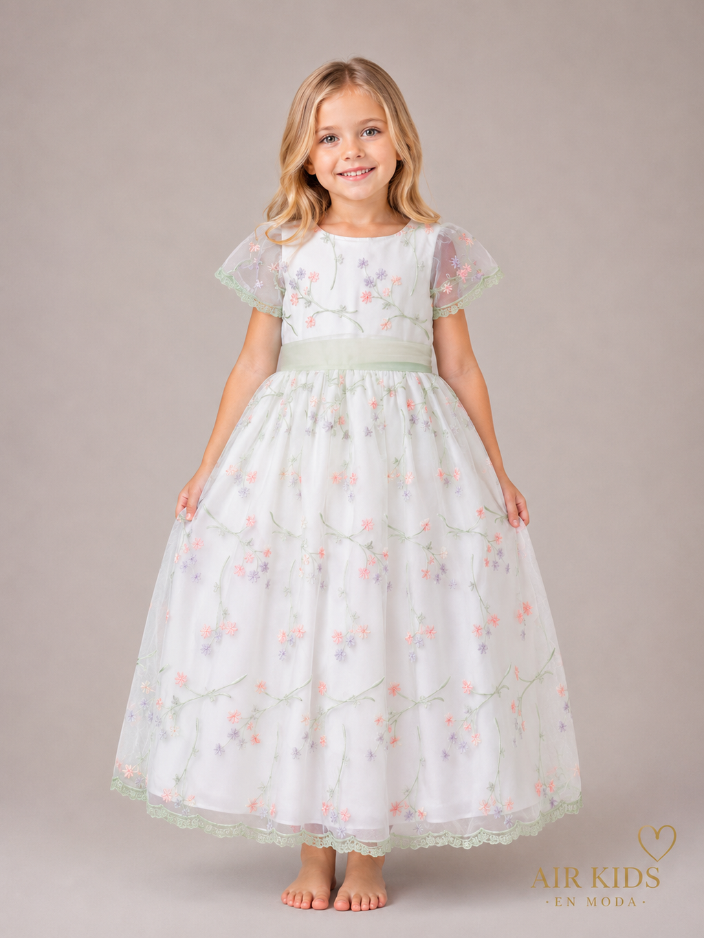 Vestido de fiesta para niña