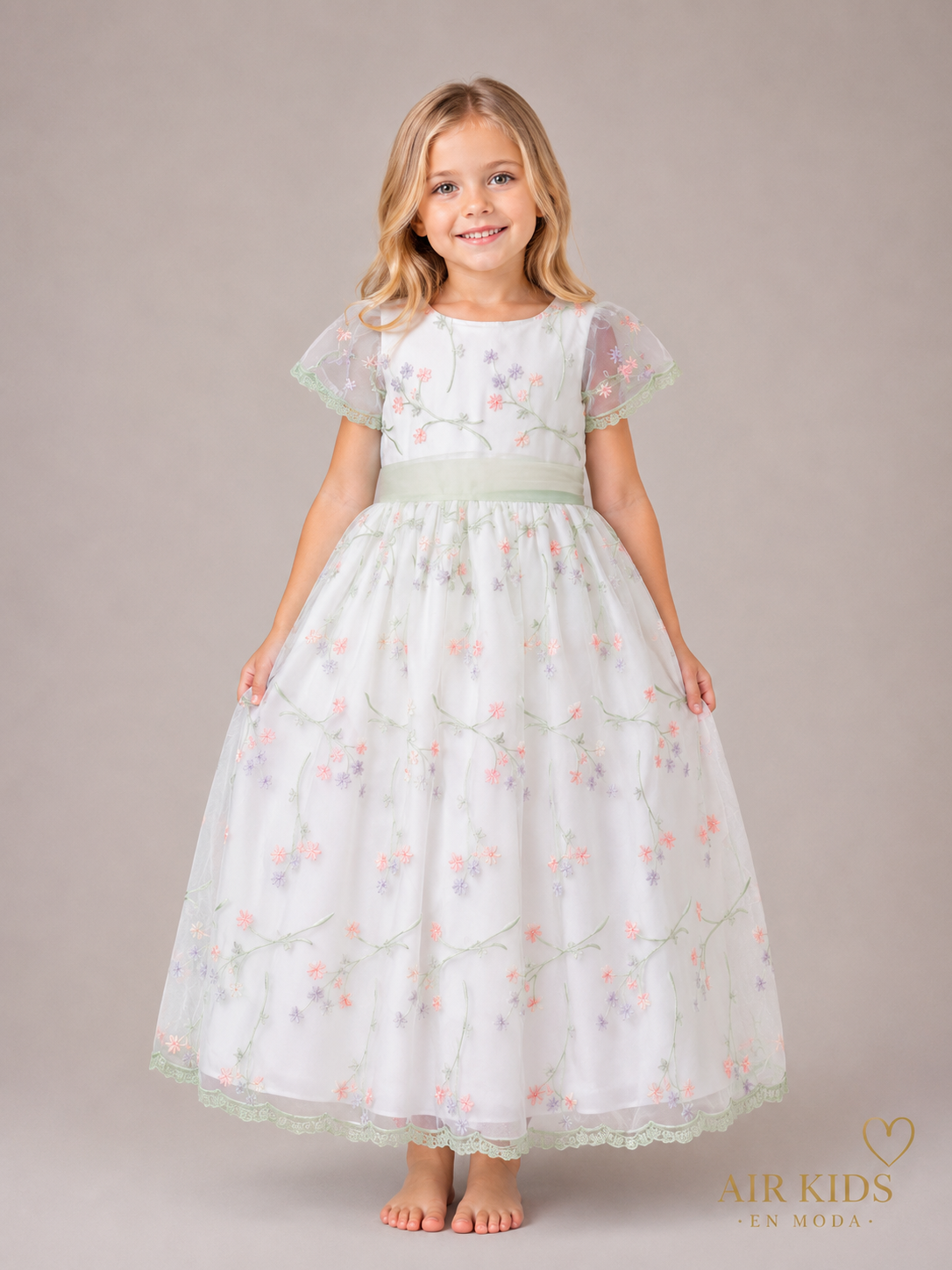 Vestido de fiesta para niña