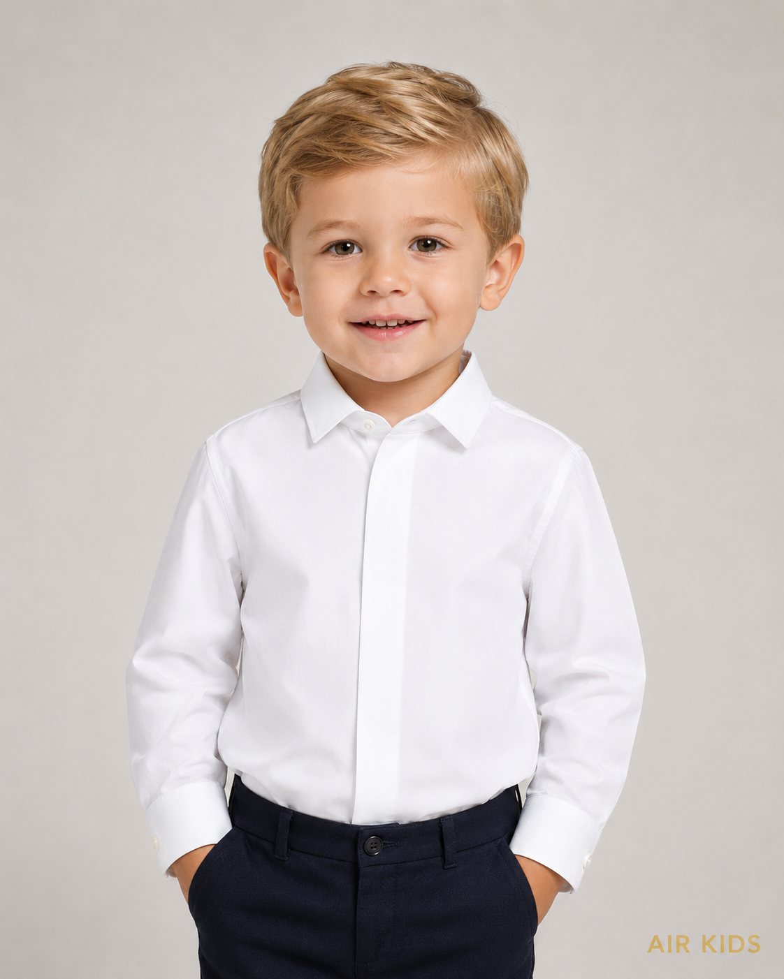 Camisa para Niño Zilerys 010BCO Talla 3 Años