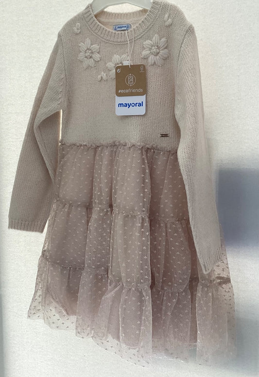 Vestido para niña  Puebla Mayoral 4912-59 Talla 4 Años