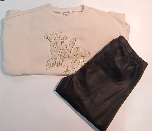 Conjunto de 2pz para Niña Mayoral 7747-45 Talla 12 Años