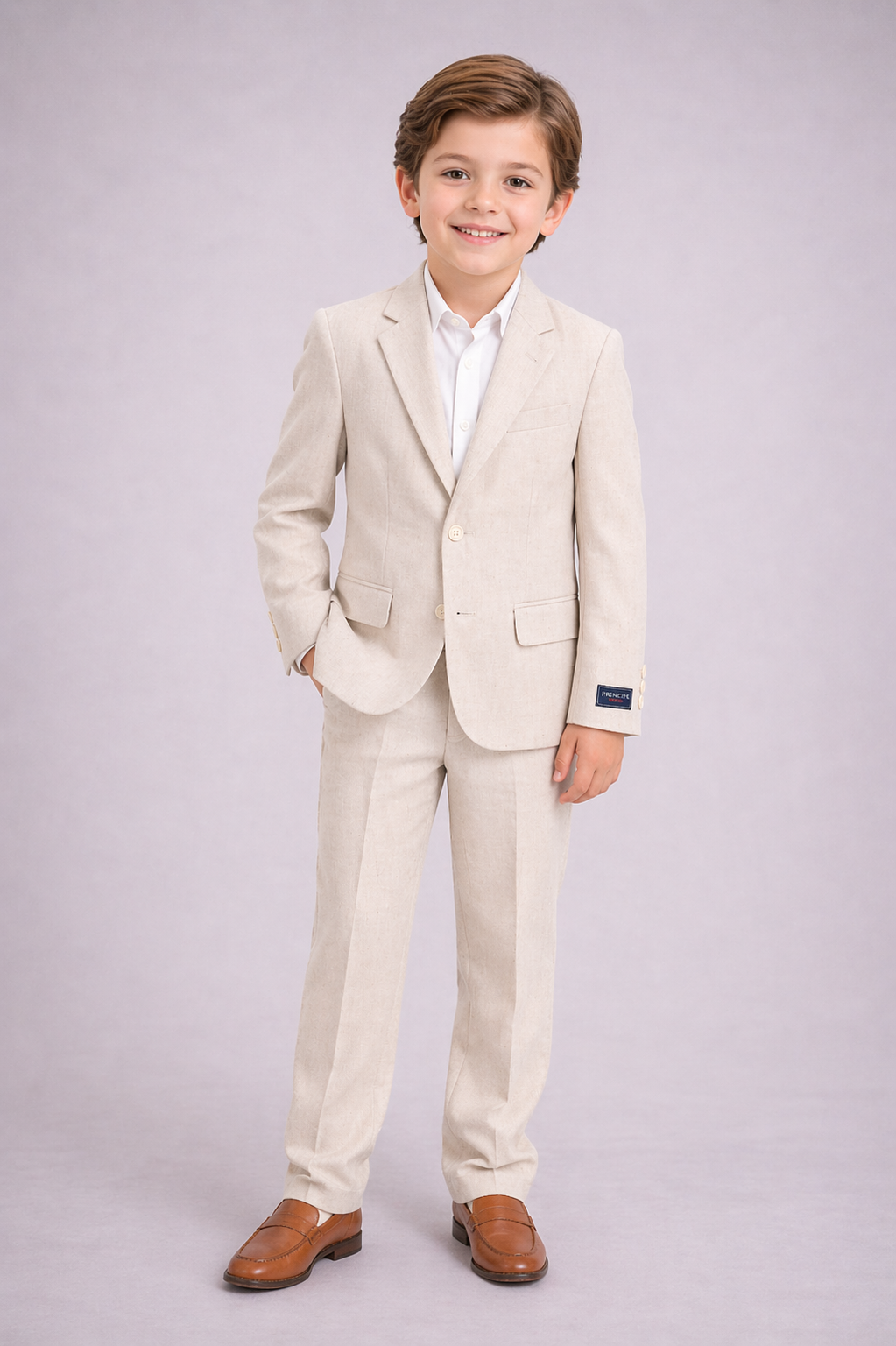 Traje para niño 2 pza Zilerys Arena 82710 Talla 6 Años