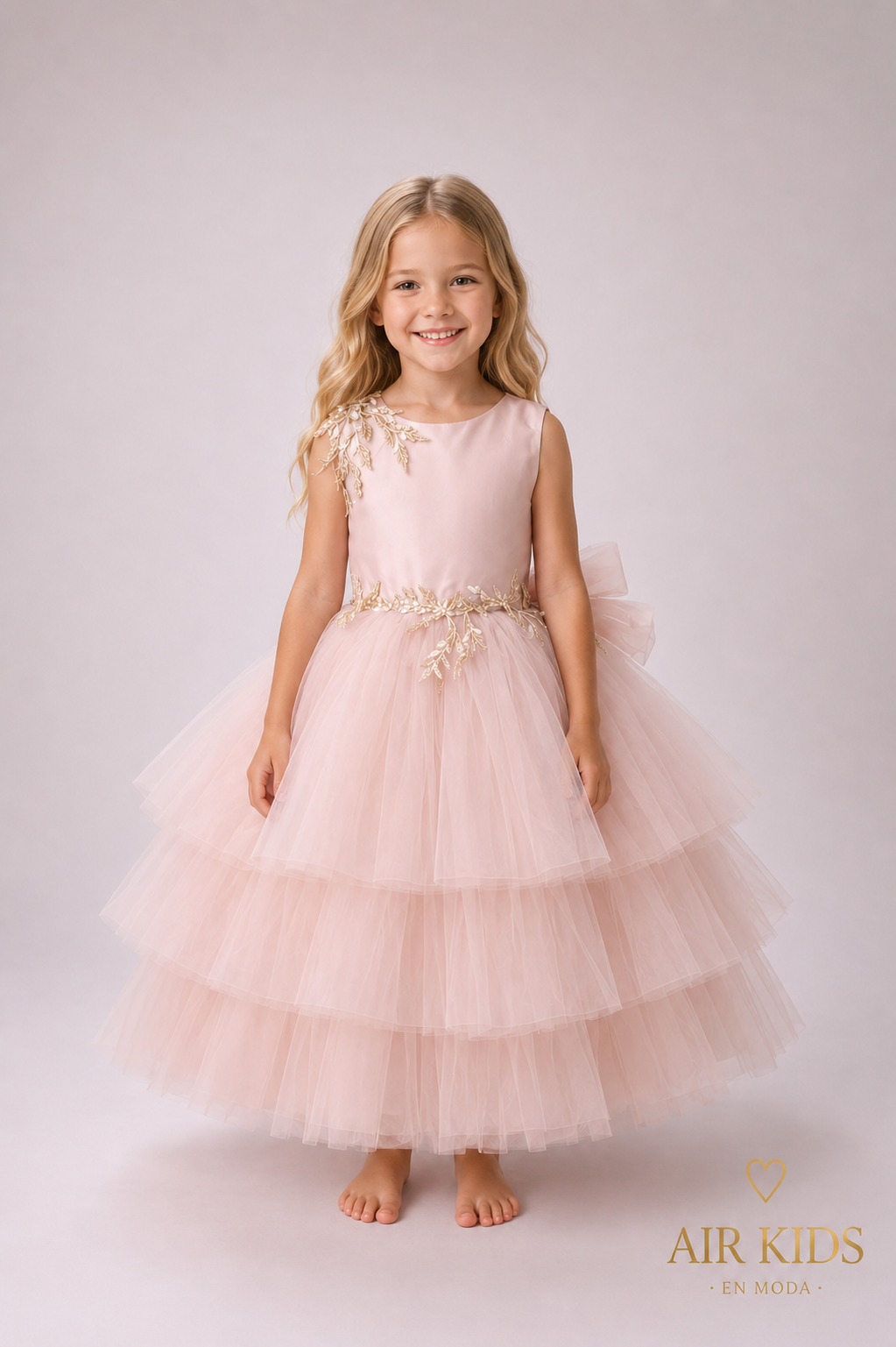 Vestido de Fiesta para Niña 24-509