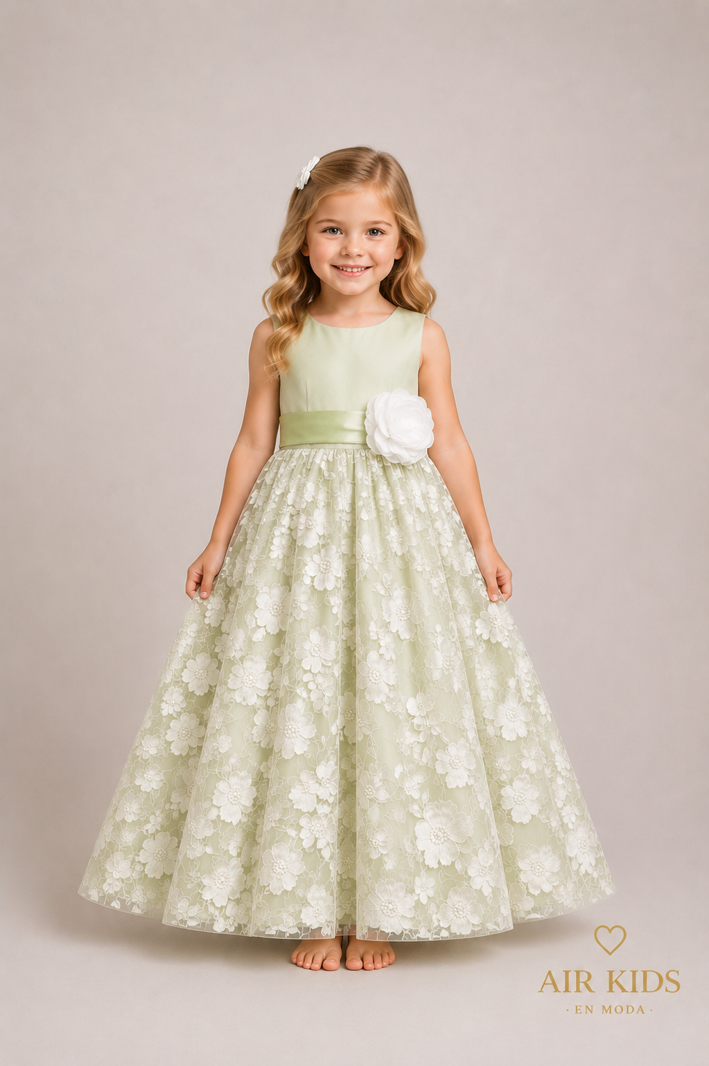 Vestido de Fiesta para Niña 25-010