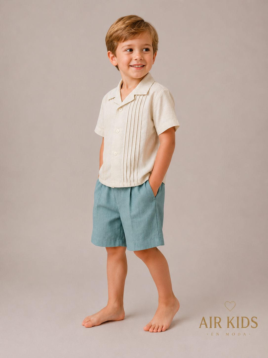 Traje de ceremonia para niño Puebla 15-253 Talla 4 años
