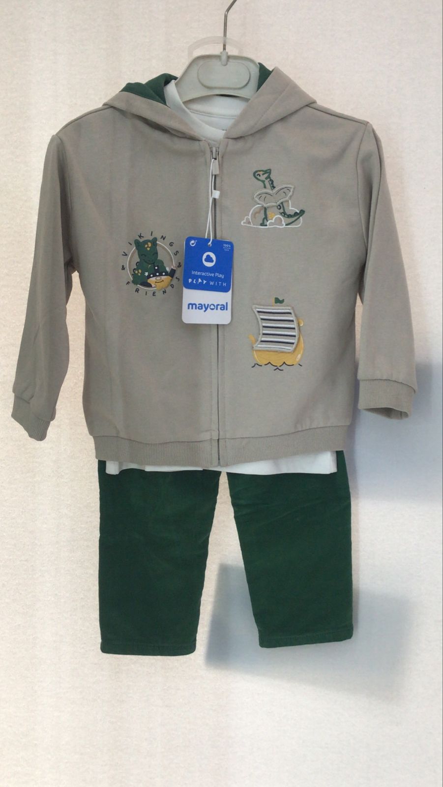Conjunto de 3pza para Niño Puebla