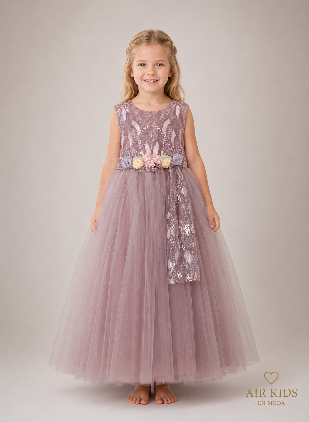 Vestido de Fiesta para Niña 24-524
