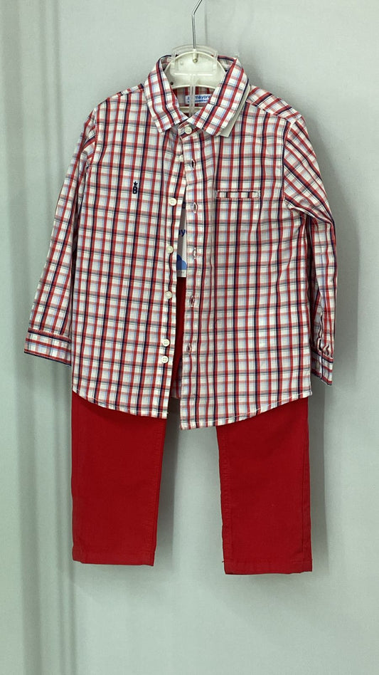 Conjunto de Niño Mayoral 1165-33 Talla 24 Meses