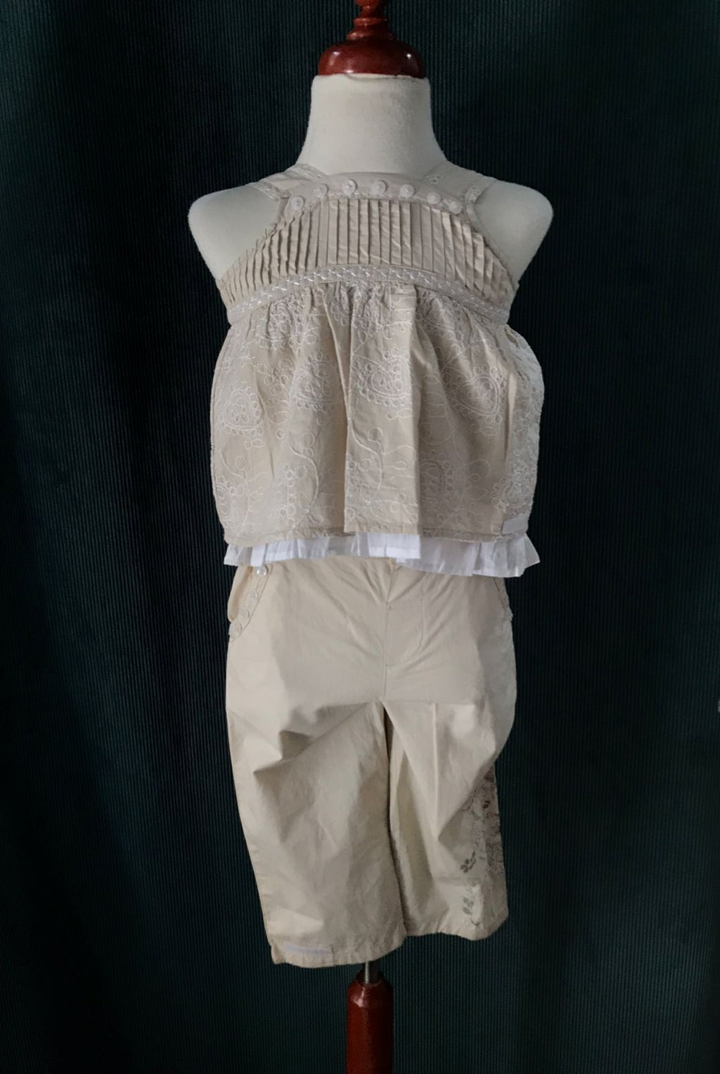 Conjunto de 2pza para Niña O2xygenKids 23206 Talla 18 Meses-Liquidacion