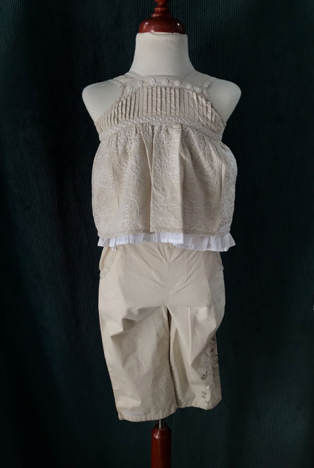 Conjunto de 2pza para Niña O2xygenKids 23206 Talla 18 Meses-Liquidacion