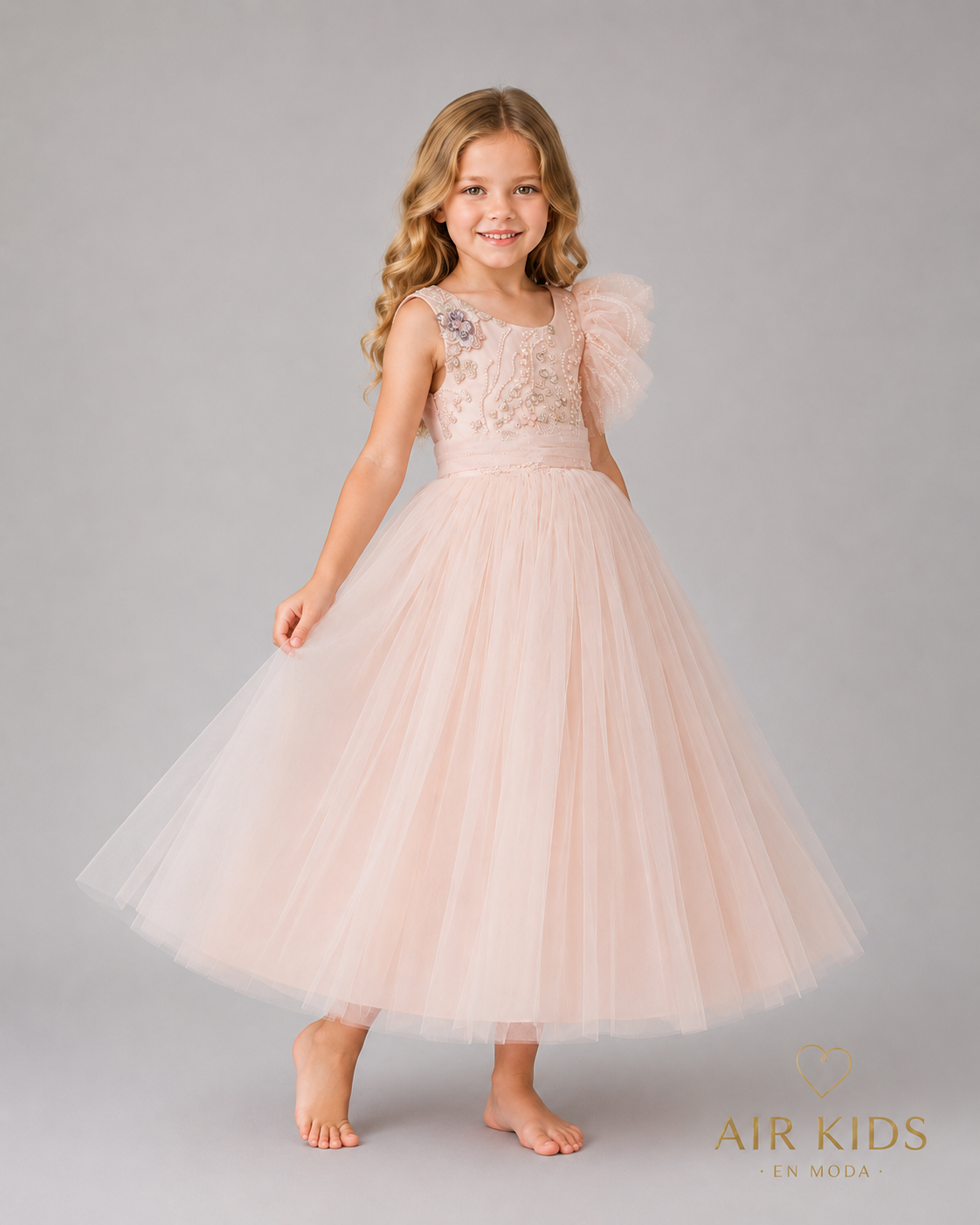 Vestido de Fiesta para Niña 24-526
