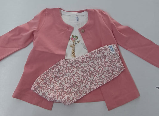 Conjunto de 3pza para Niña Puebla