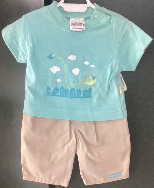 Conjunto de 2pz para Niño OshKosh 0-19985 Talla 0-3 Meses