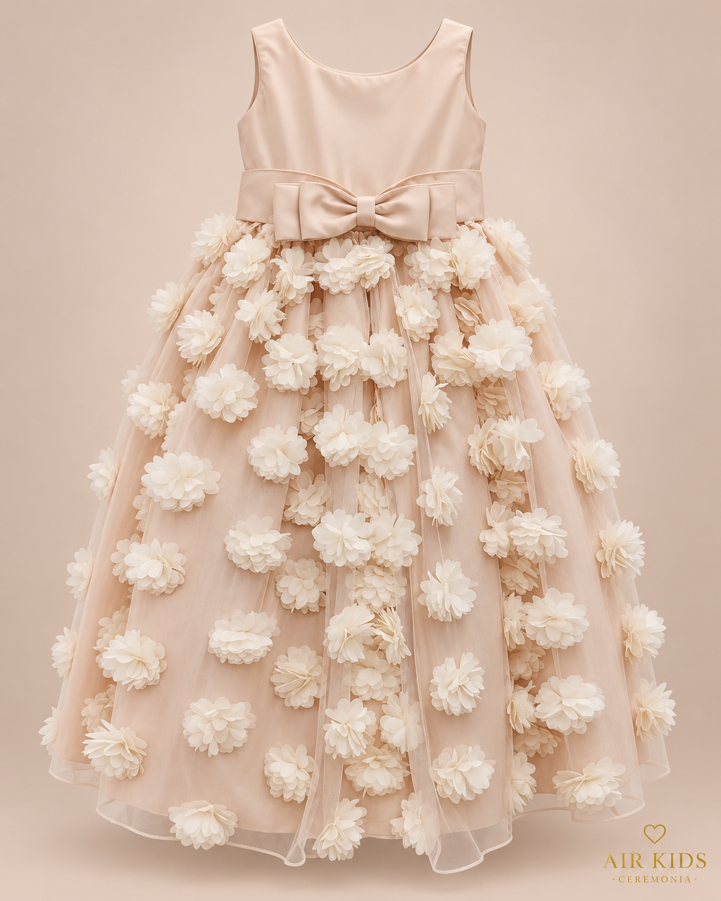 Vestido para Fiestas de Niña 18-031 Talla 3