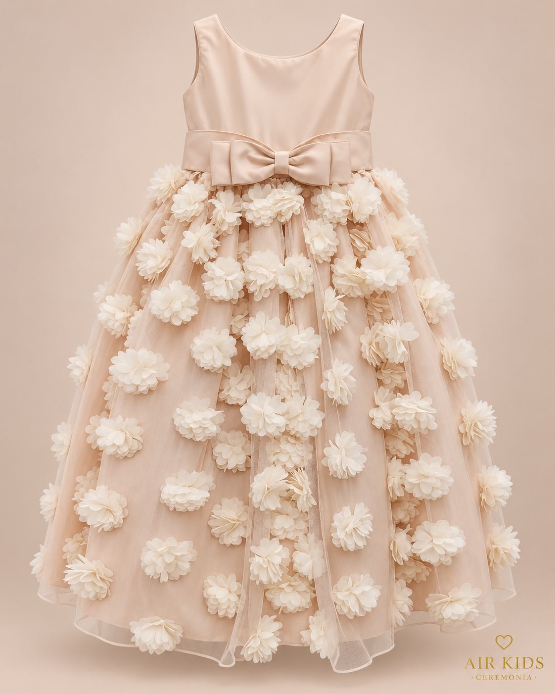 Vestido para Fiestas de Niña 18-031 Talla 3