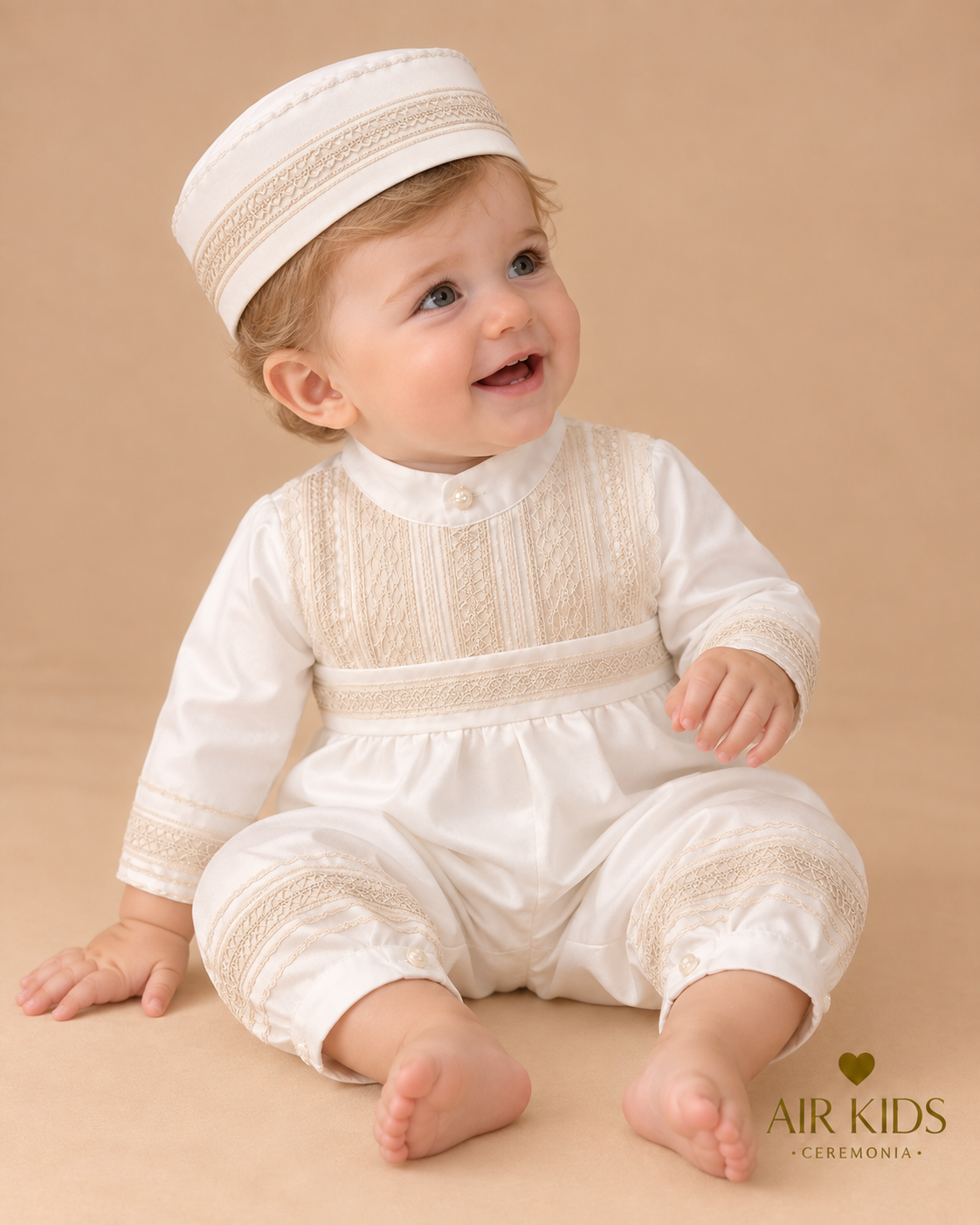 Traje de Bautizo Niño Didi 6575-12